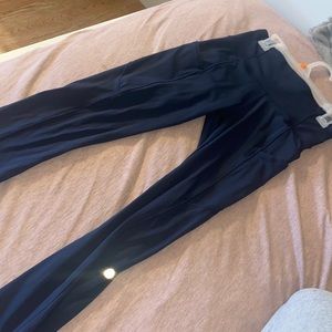 lululemon leggings navy blue